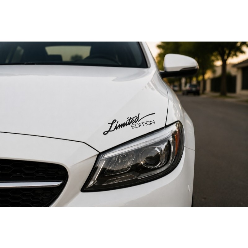 Adesivo Universal Autocolante Limited Edition Sport Car Street Sticker Carro Notebook Laptop AD1187.