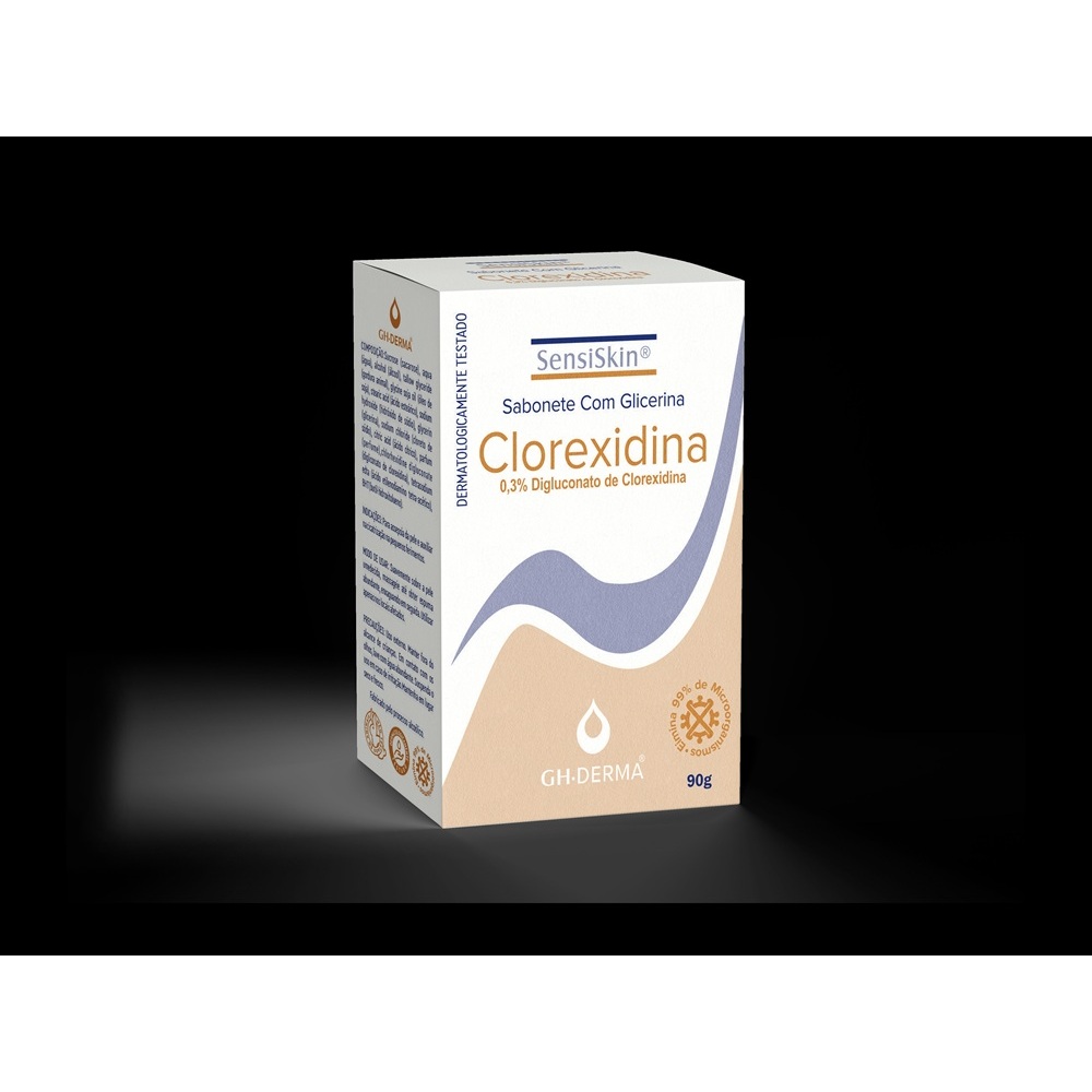 Sabonete GHDERMA Clorexidina 0,3% 90g - GHDERMA