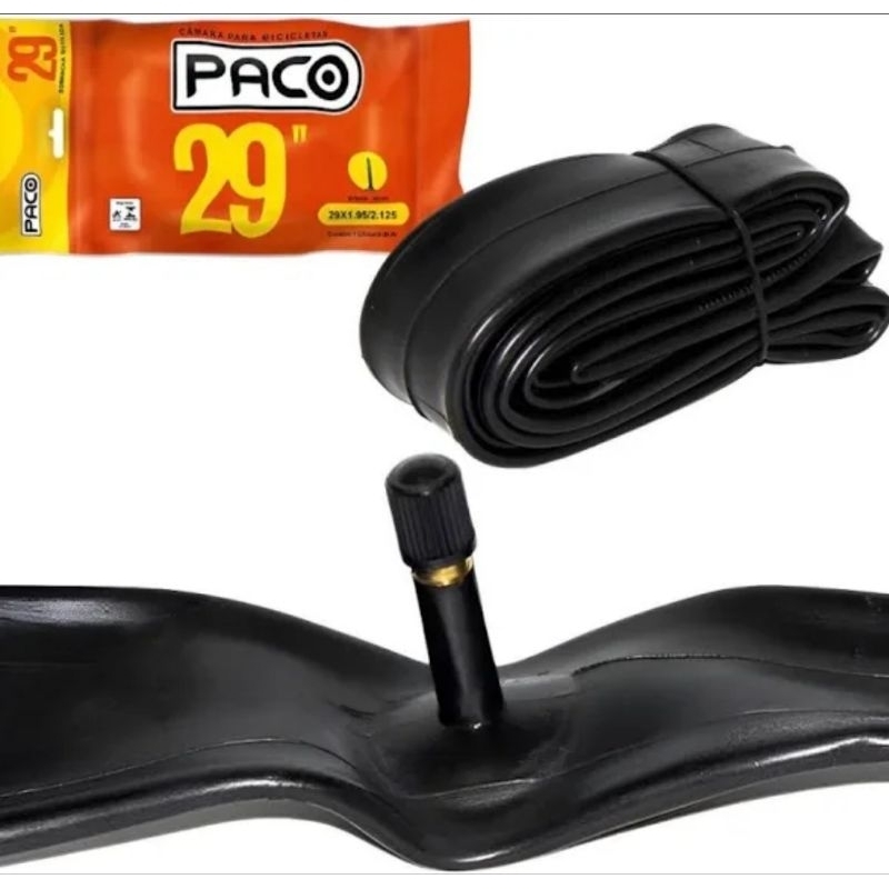 Câmara de bike aro bicicleta aro 29 Válvula Grossa Schrader 29x1.95/2.125