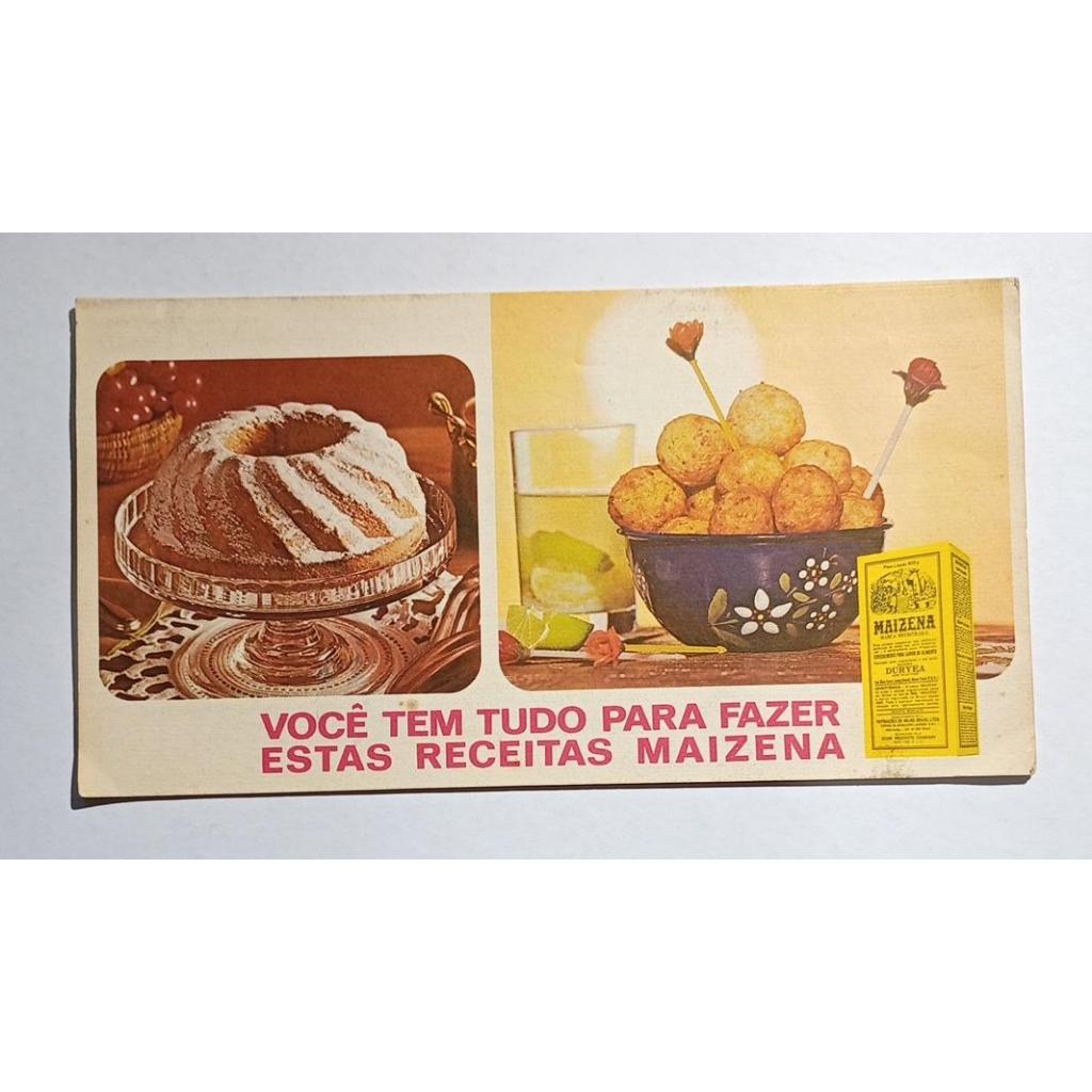 Livreto Receitas Maizena Com Receitas Doces E Salgadas