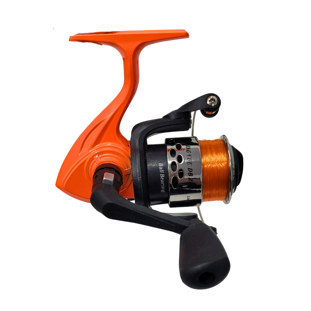 Molinete Ottoni Db 200a C/ Linha Monofilamento laranja