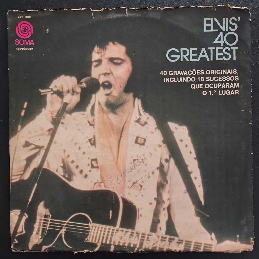 LP Disco Vinil Elvis Presley - Elvis 40 Greatest