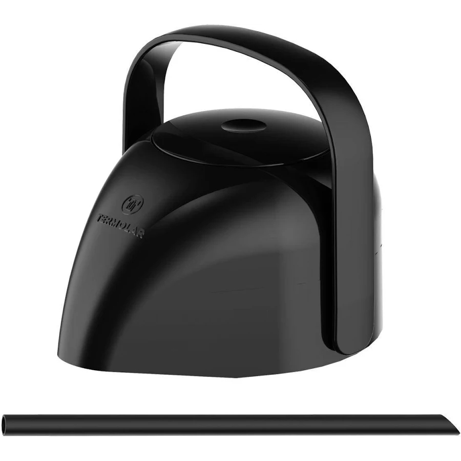 Bomba De Pressão (Cabeçote) E Tubo Garrafa Térmica Termolar Cor Preto