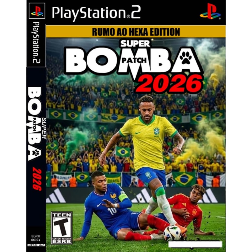 Bomba Patch 2026 Copa do Mundo ATUALIZADO JUNHO- Ps2