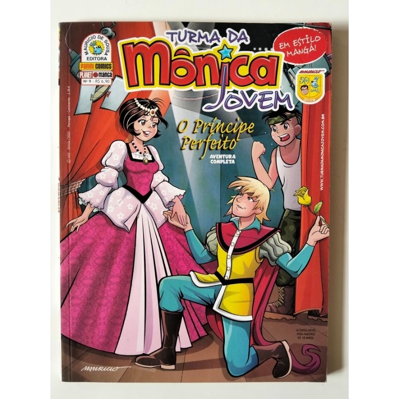 Turma da Mônica Jovem - 1ª Série/Panini Nº 09 - O Príncipe Perfeito (Aventura Completa)