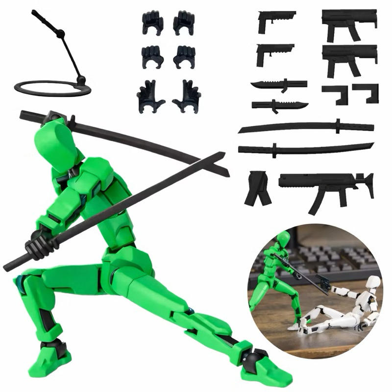 Boneco Dummy 13 Articulado Kit  3D Presente Criativo Crianças Artistas Anatomia Stop