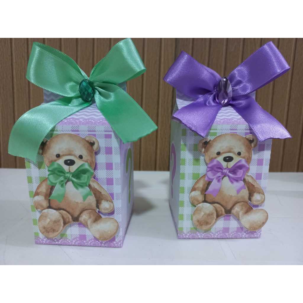 Kit Caixinhas Personalizadas – Chá de Revelação, Lembrancinhas Festa Infantil