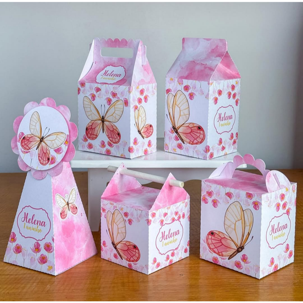 Personalizados JARDIM DAS BORBOLETAS (PEGUE E MONTE) |  Kit Festa Personalizadas Lembrancinhas e Mimos