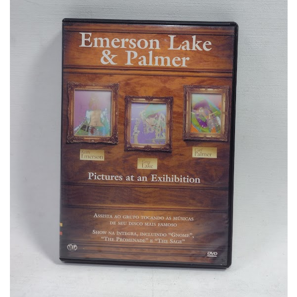 Dvd Emerson Lake & Palmer Pictures At An Exihibition