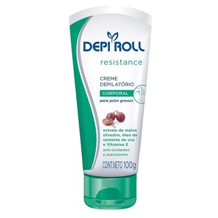 Creme Depilatório Corporal Resistance 100g Depiroll