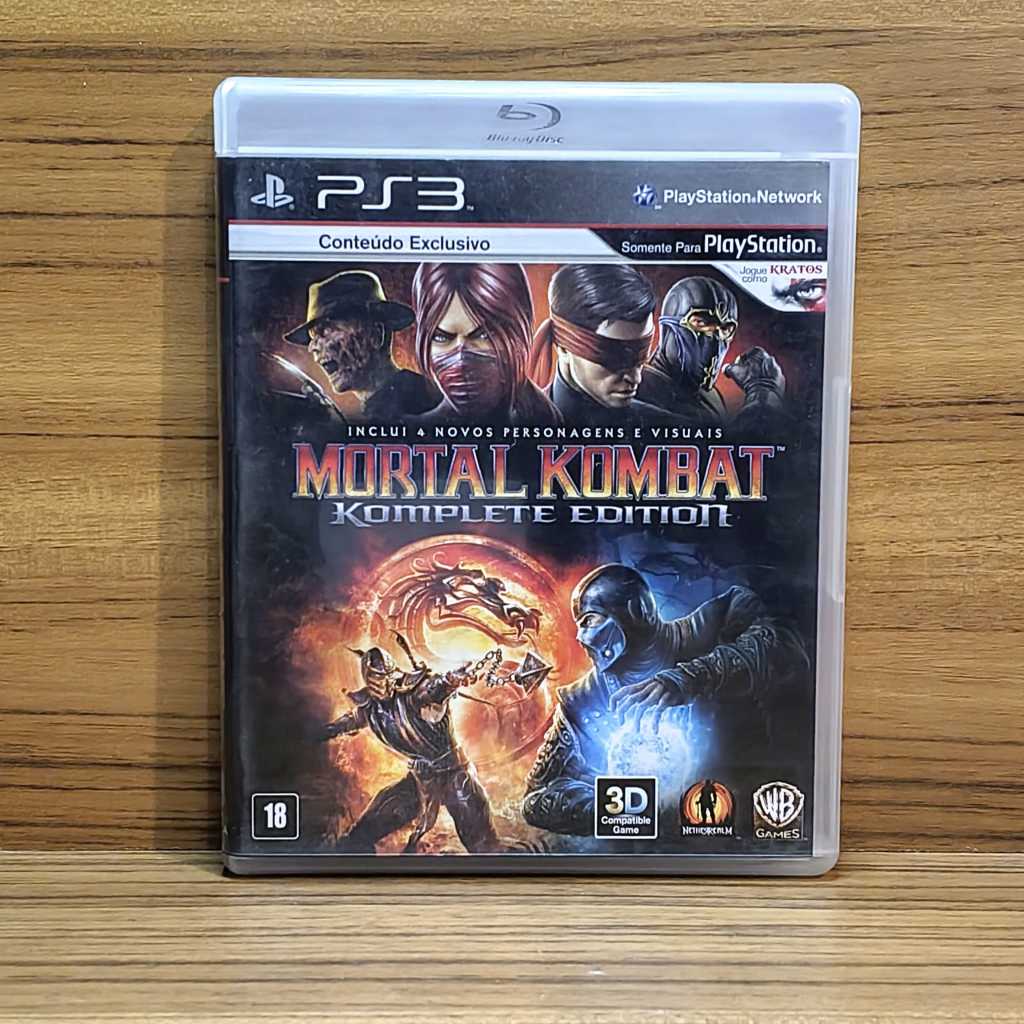 Mortal Kombat: Komplete Edition | Legendado em Português | PS3 Mídia Física Original BR