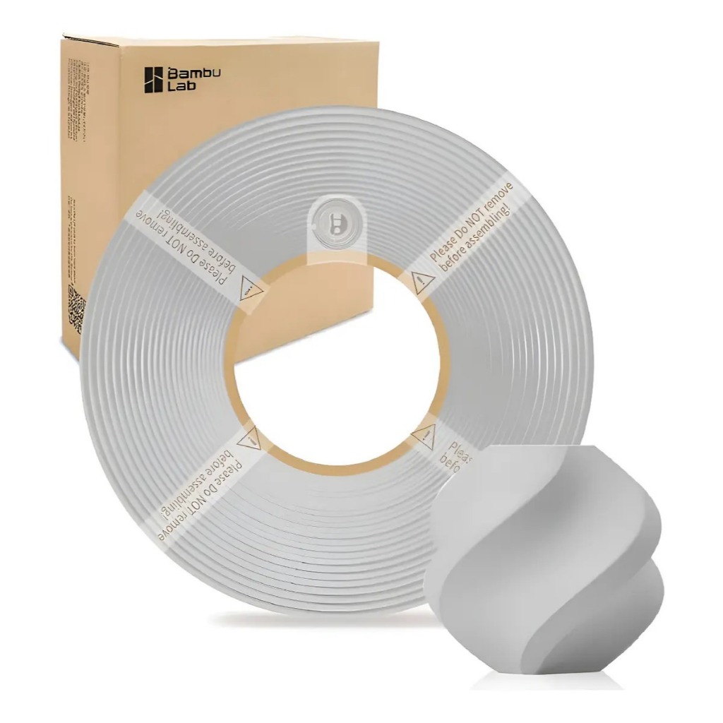 Filamento Pla Lite Bambu Lab Para Impressora 3d Sem Carretel 1.0kg 1.75mm