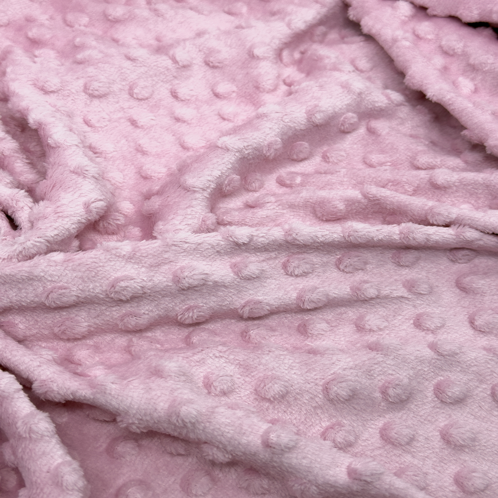 Tecido Fleece Pipoca Soft Bolinhas Relevo Microfibra Por Metro 1x1,50 de largura