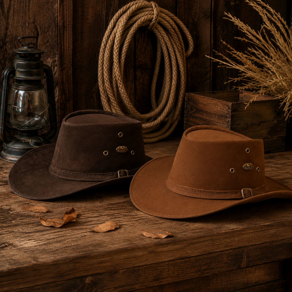 Chapéu Country Couro Texano Legítimo Estilo Cowboy Masculino Estilo Sertanejo Western Bruto Rodeio