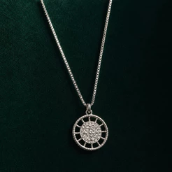 Gargantilha Prata 925 São Bento Vazado Delicada e Elegante