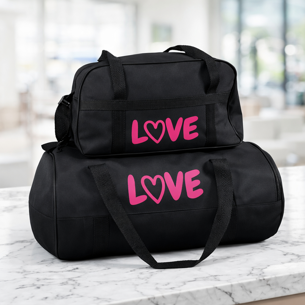 2 Bolsa Mala De Viagem Academia Bolsa G Mais Bolsa P