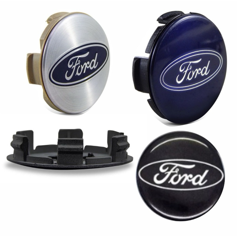Jogo Calota Calotinha Miolo Centro Roda Ford New Fiesta Focus Ka Ecosport Roda Original 5 Unid