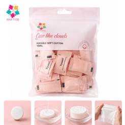 ANA1108 KIT Toalha Desidratada Comprimido Compacta Descartável Multiuso