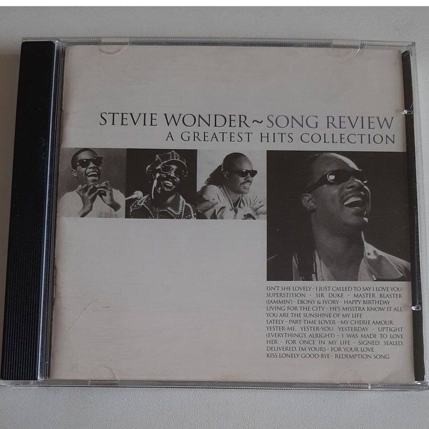 CD Stevie Wonder - Song Review A Greatest Hits Collection *