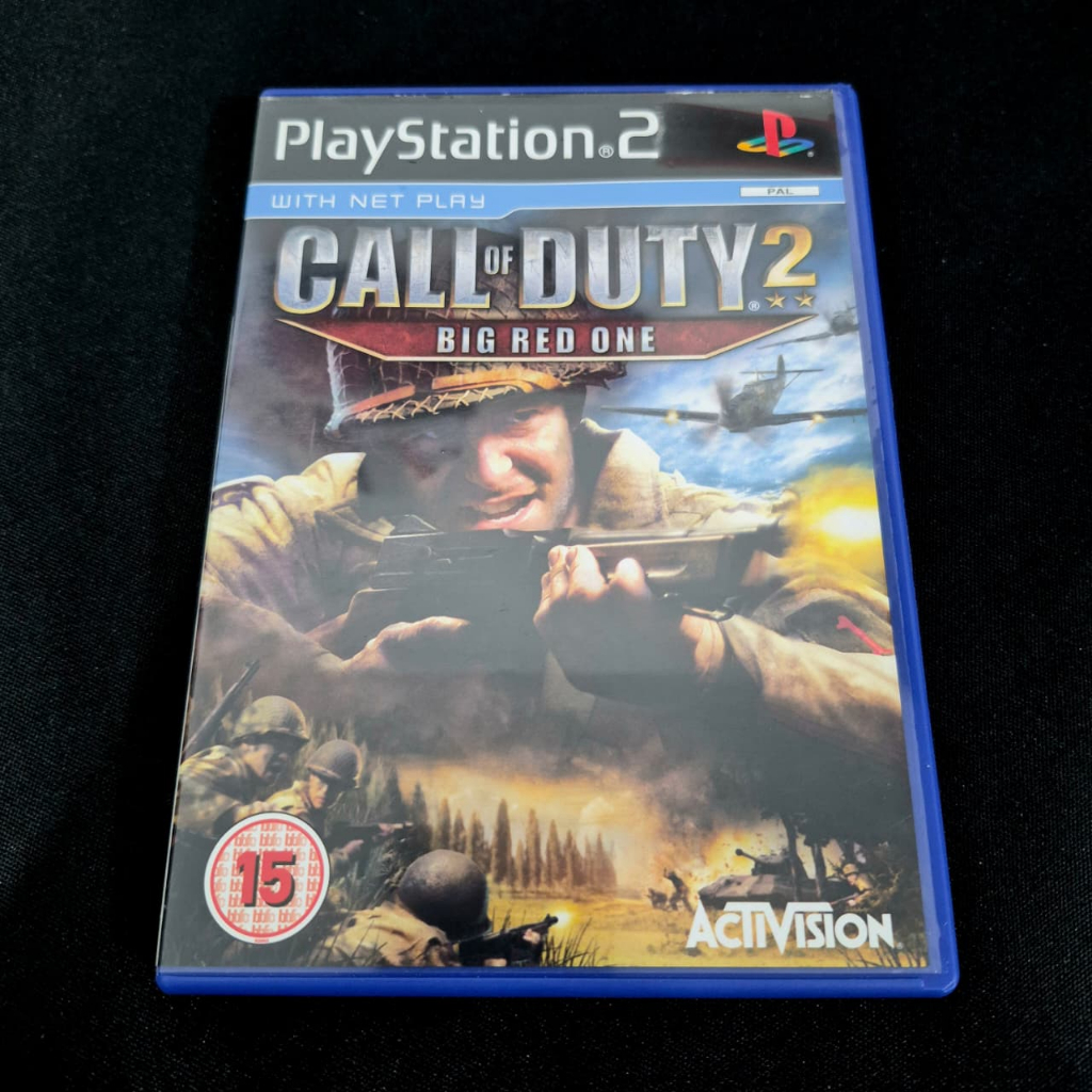 Call Of Duty 2 Big Red One (mídia Física Europeia) - Ps2