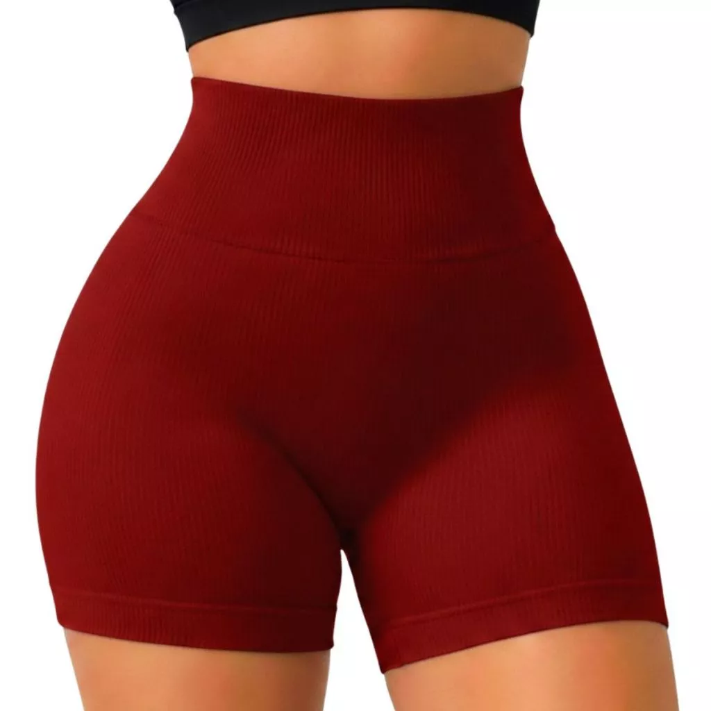 Kit 03 Shorts Fitness CANELADO Academia Zero Transparencia Feminino — imagem 1