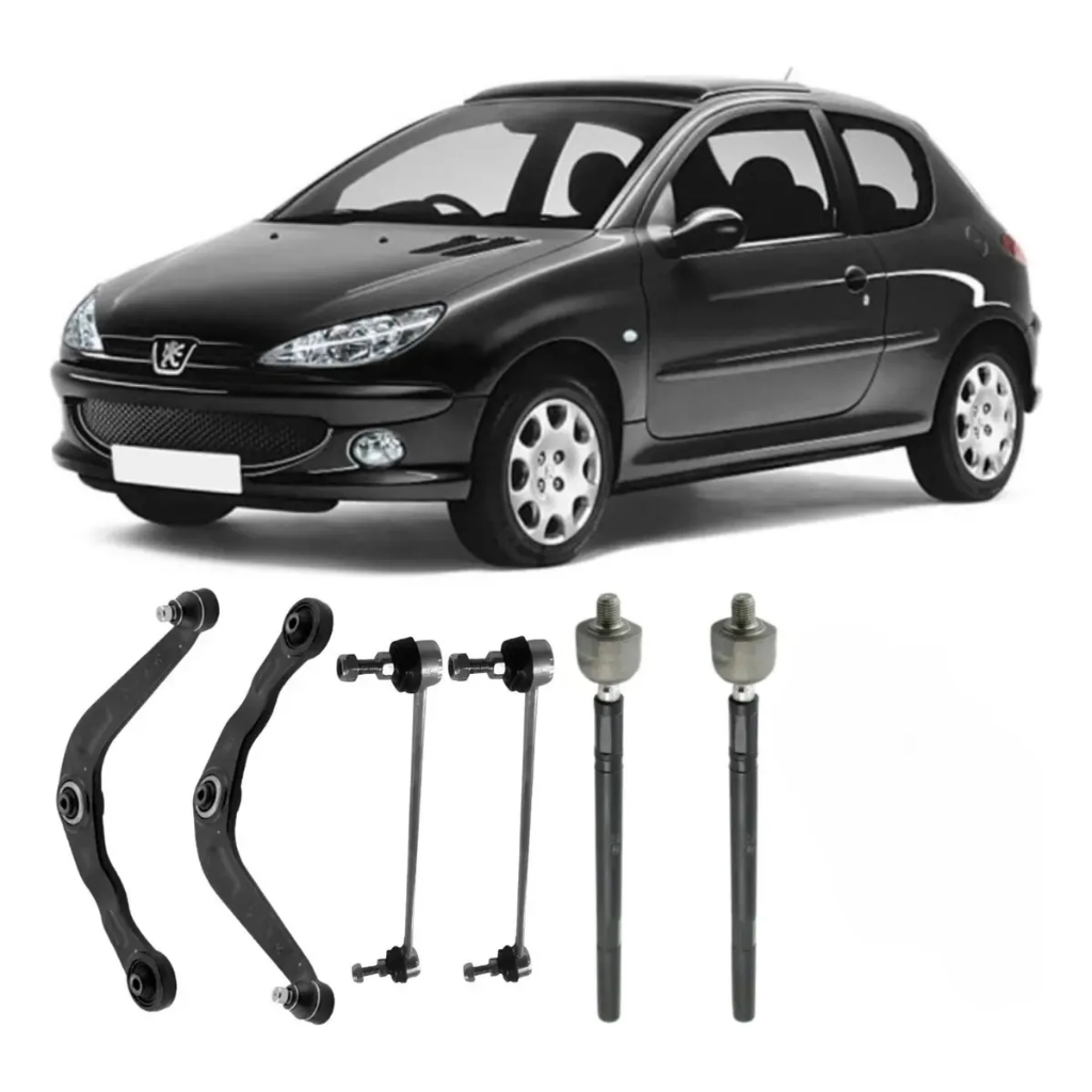 Par Bandeja + Bieleta + Axial Peugeot 206 98 À 12