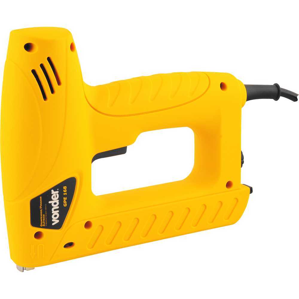 Grampeador Elétrico Vonder GPE 168 220V Pinador Profissional Para Estofaria Marcenaria