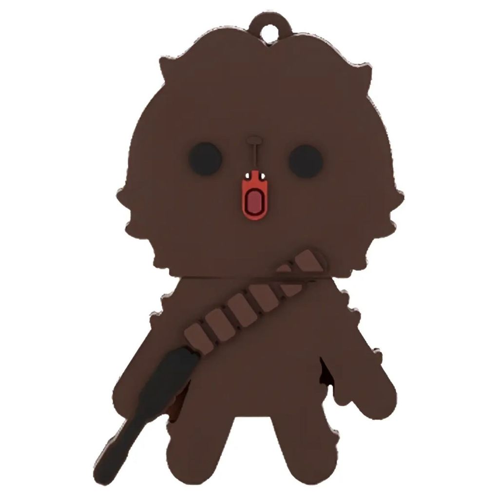 Pen Drive 8gb Star Wars Chewbacca Multilaser Pd041 Cor Marrom