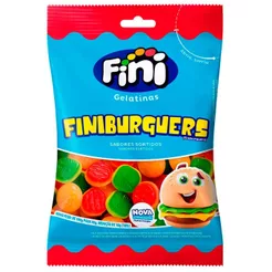 Bala de Gelatina Hamburguer 80g - Fini