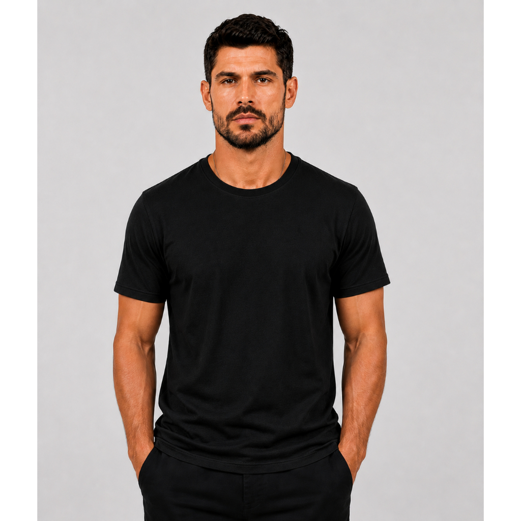 Kit 3 Camisetas Básica 100% Algodão Lisa JOTA.F