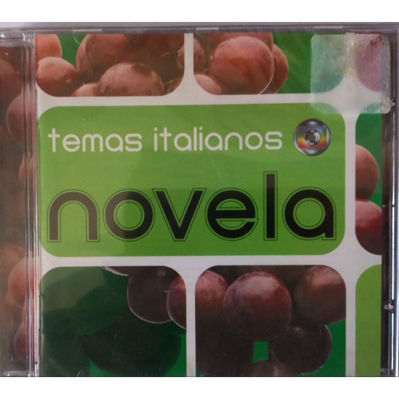 Cd original -Temas italianos de Novelas lacrado