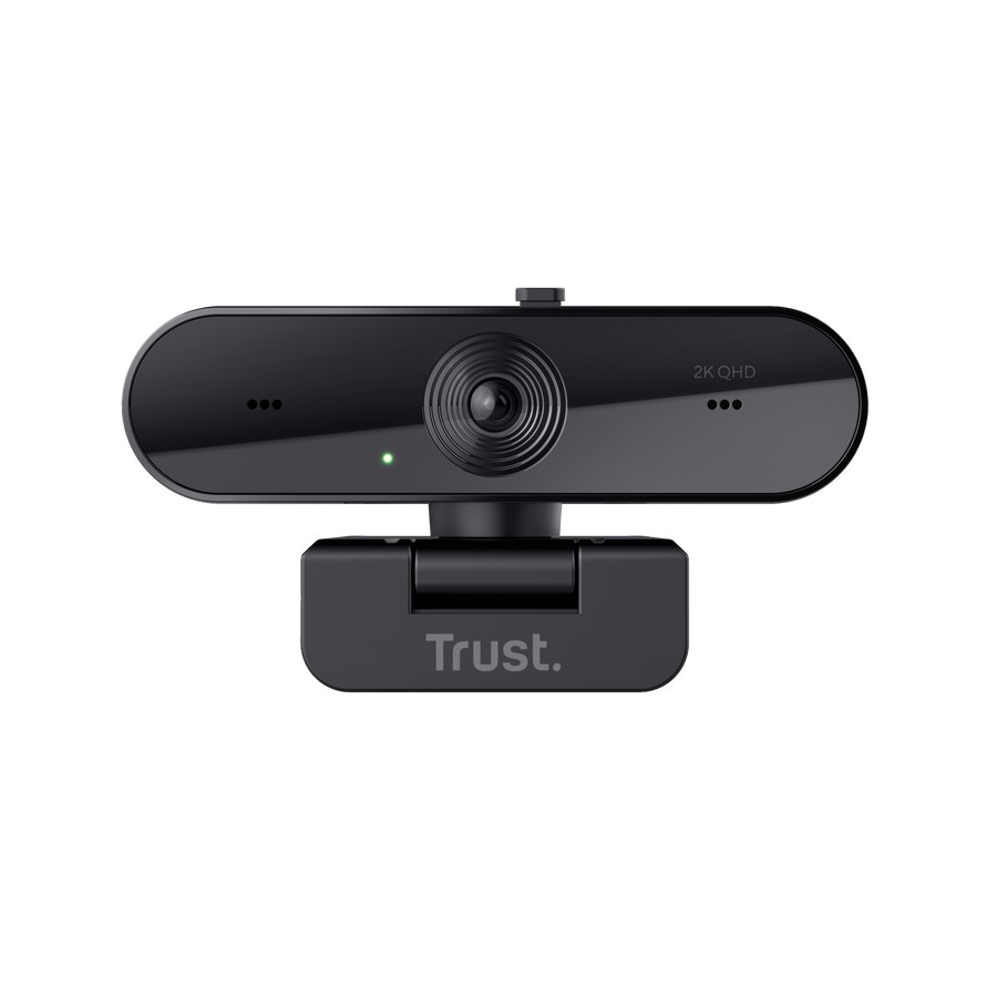 WEBCAM OFFICE TRUST TAXON QUAD HD 1440P PRETO 24732-02 TRUST