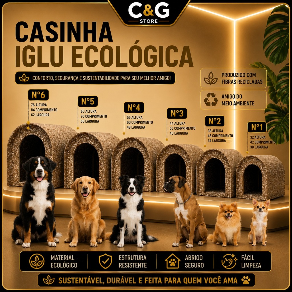 Casa Casinha Caminha Iglu De Cachorro Madeira Ecológica Cachorro Gato Pequeno Médio Grande Dog House