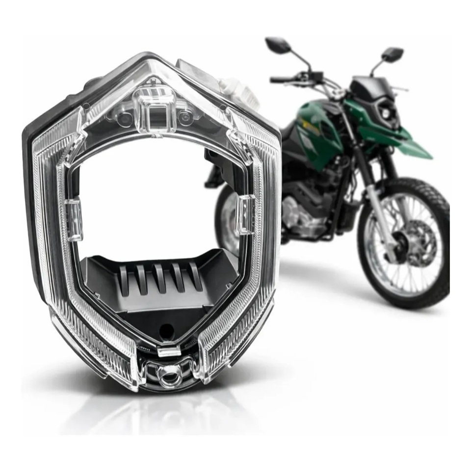 Farol Piloto Auxiliar Rodagem Diurna Drl Xtz 150 Crosser Xtz150 2023 2024 2025 2026 2027