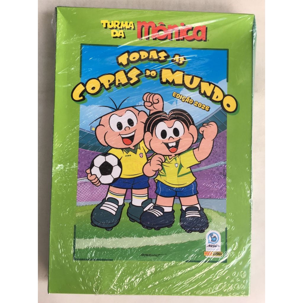 Turma Da Mônica: Todas As Copas Do Mundo BOX 2026 Panini