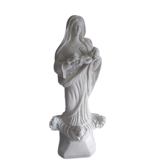 Nossa Senhora Abadia Escultura Santa Maria do Bouro n sra da abadia