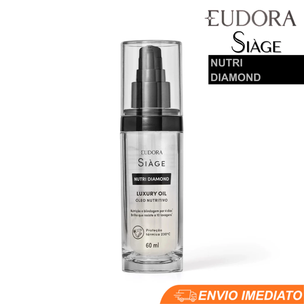 Oleo Capilar Eudora Siage Nutri Diamond 60ml