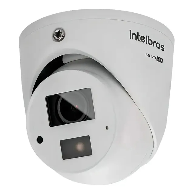 Câmera de Segurança Intelbras infravermelho VHD 3220 Mini D 20mt Full HD 2MP Domo Com Áudio Noturna