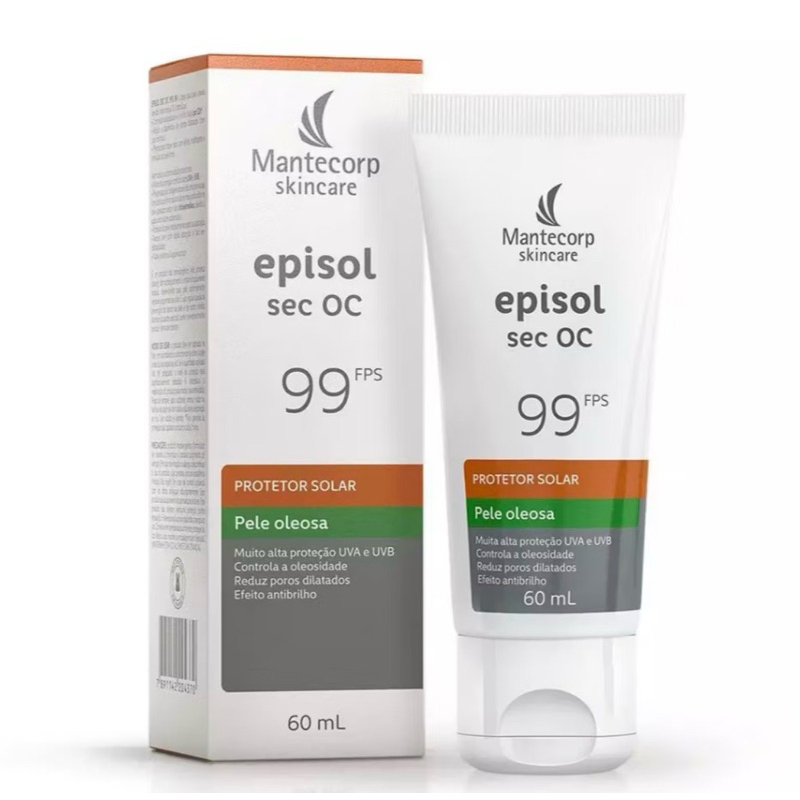 Protetor Solar Episol Sec OC FPS 99 60ml Mantecorp