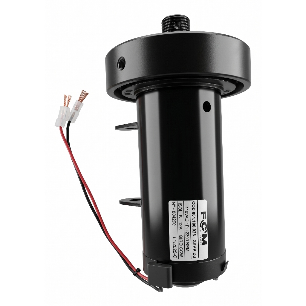 Motor FCM 2.5HP D3 7800RPM  Para Esteira Dream Fitness