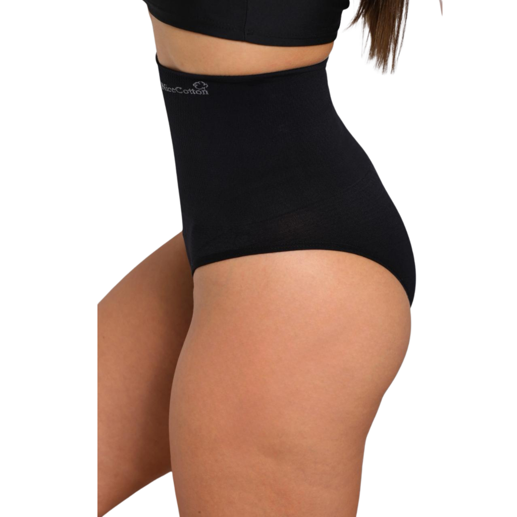 kit 2 cinta calcinha modeladora cintura alta compressão modela diminui medidas aperta barriga