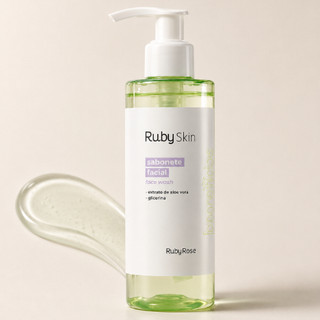 Sabonete Líquido Facial Ruby Skin Face Wash BY Ruby Rose 190ml HB-4400