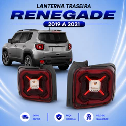 Lanterna Traseira Renegade 2019 2020 2021 Com Led
