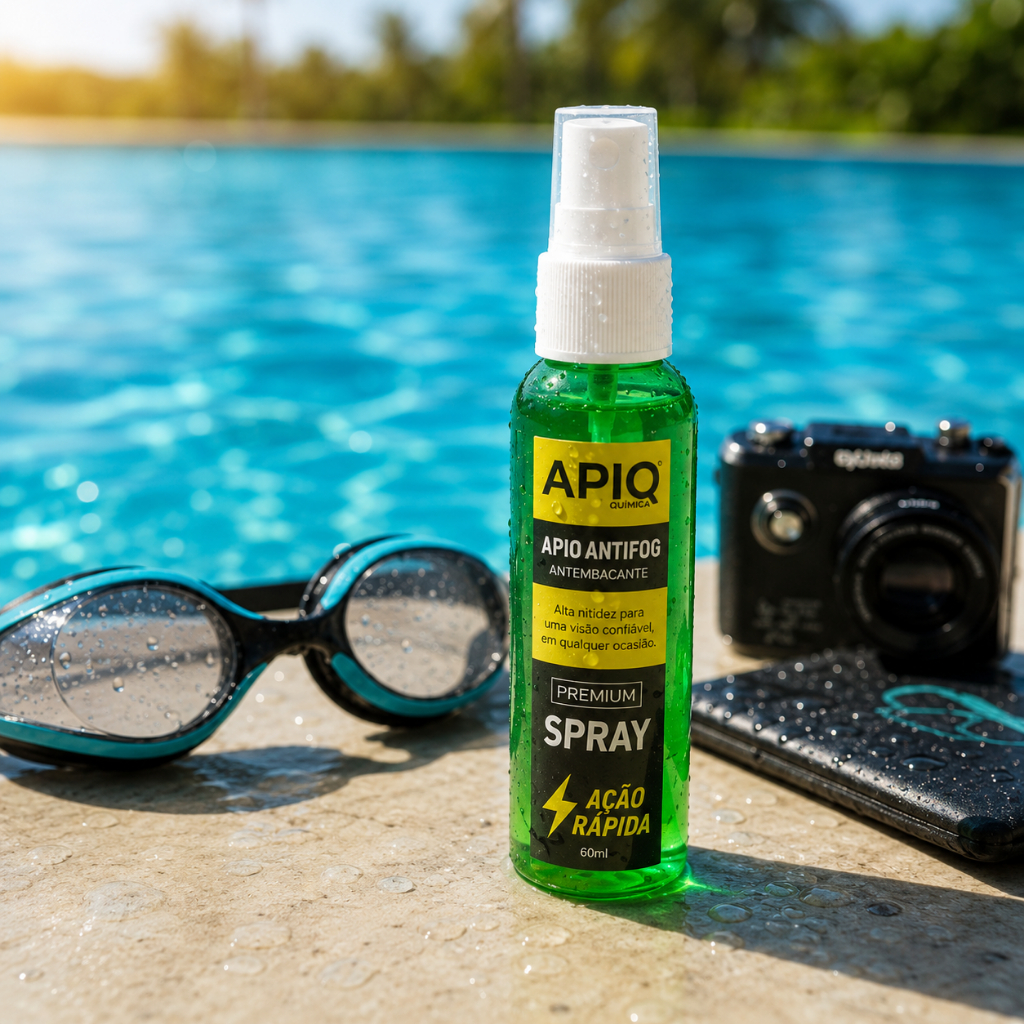 Anti Embaçante Para Óculos Natação Mergulho Máscara Antifog 60ml