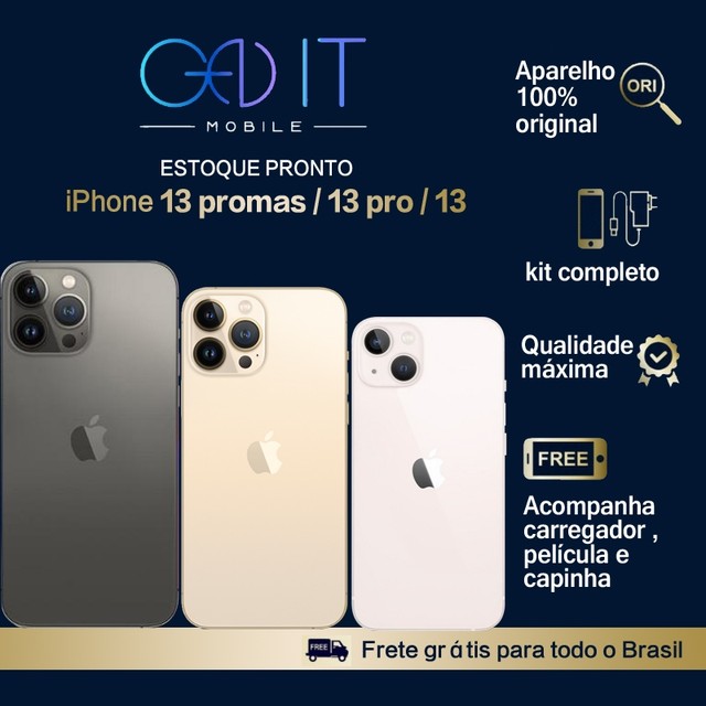 Apple iPhone 13 / 13 Pro/ 13 Pro Max 128GB/256GB 100% Original VITRINE