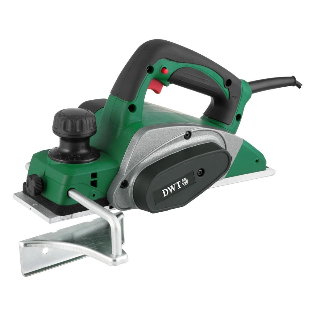 Plaina Elétrica 625W 220V DWT Para Madeira 82mm Manual Marcenaria Ajuste Preciso