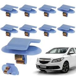 Grampo Presilha Soleira Porta Kit 10 Onix 2013 2014 2015 2016 2017 2018 2019