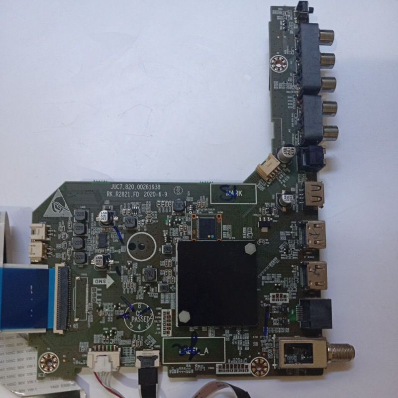 placa principal da tv Philco ptv32g70rch JU7.820.00261938 funcionando
