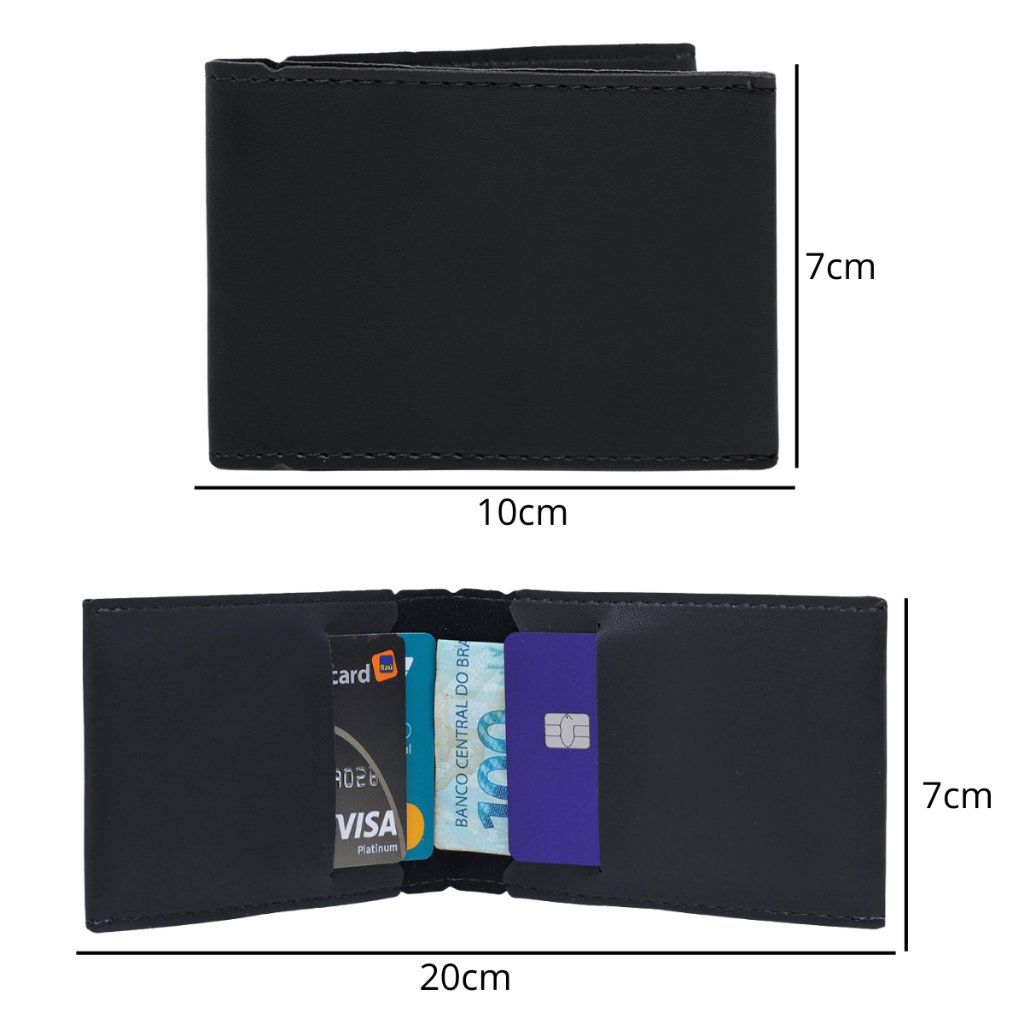 Kits Até 50 Carteira Porta cartão Feminino Masculino dia das mães Mimo revenda — imagem 2 de 2