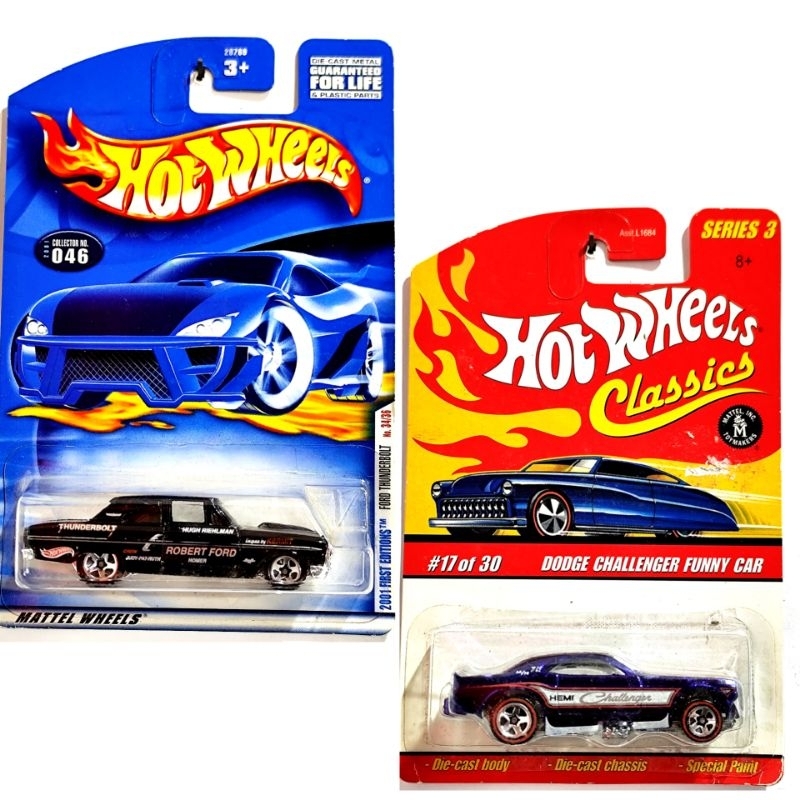 Hot Wheels - Ford, Galaxy, Mercury Cougar, Lincoln continental, Focus, Torino, Thunderbird